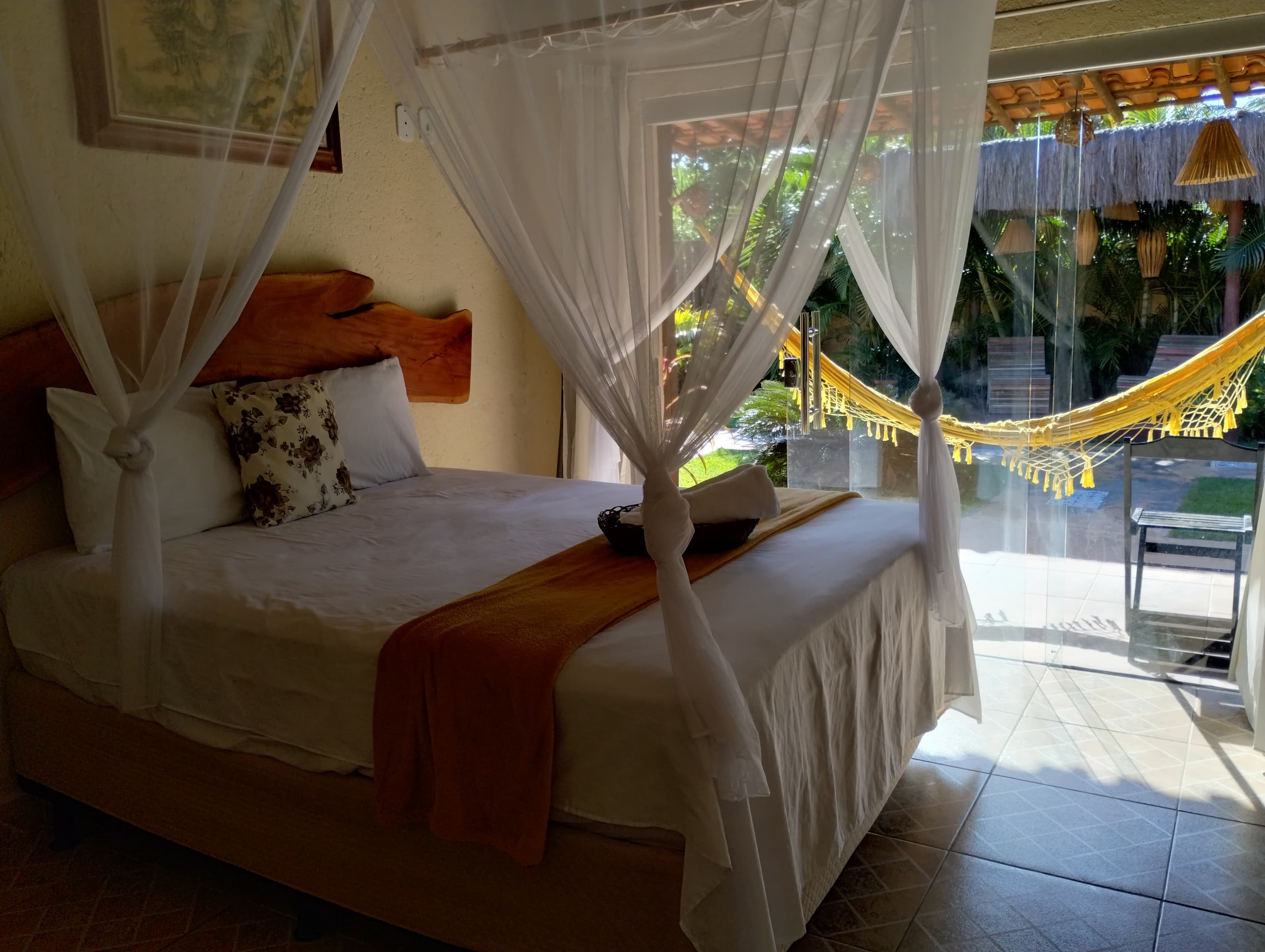 Lodge bedroom view